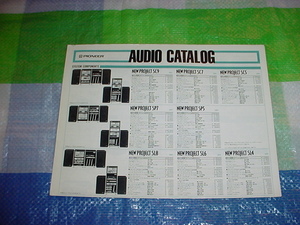 1983年2月　パイオニア　オーディオ製品カタログ