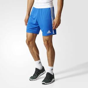 (新品)adidas アディダス Tang 3s Shorts タング ３ストライプ ショーツ サッカー スポーツ M 青 ブルー ボトムス フットサル ハーフ