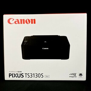 【新品未開封】Canon TPIXUS S3130S BLACK キャノン インクジェットプリンター ピクサス ブラック 複合機 スキャナー A4 wifi対応 H876