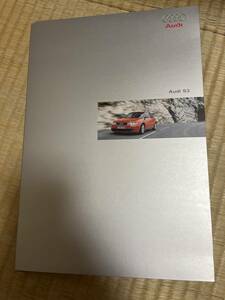 2001 year around Audi s3.a3 catalog 4 pcs. set postage included 