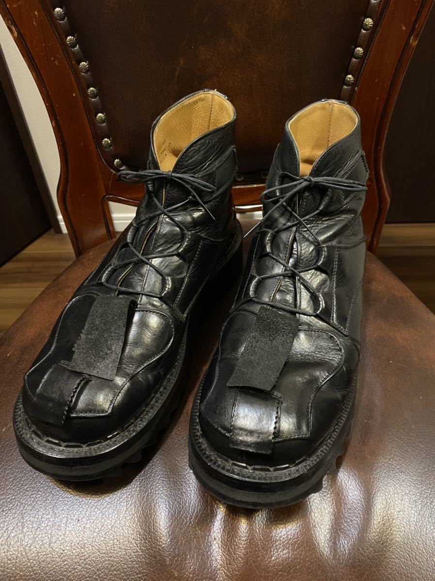 ブランド 希少 John Moore ジョンムーア コンバットブーツ したら