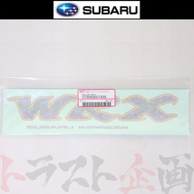 SUBARU スバル トランク デカール ステッカー STI部分ホワイト インプレッサ WRX STI GC8 ST99800ST430 トラスト企画 純正品 (456191001_画像1