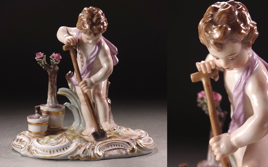 ヤフオク! -「マイセン 人形」(マイセン) (西洋陶磁)の落札相場・落札価格
