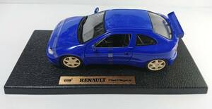 未使用　Sunny ルノー　RENAULT メガーヌ　クーペ　 Maxi Megane　 青色　サニー　ダイキャスト　（金属製）　スケール1/18　綺麗です 