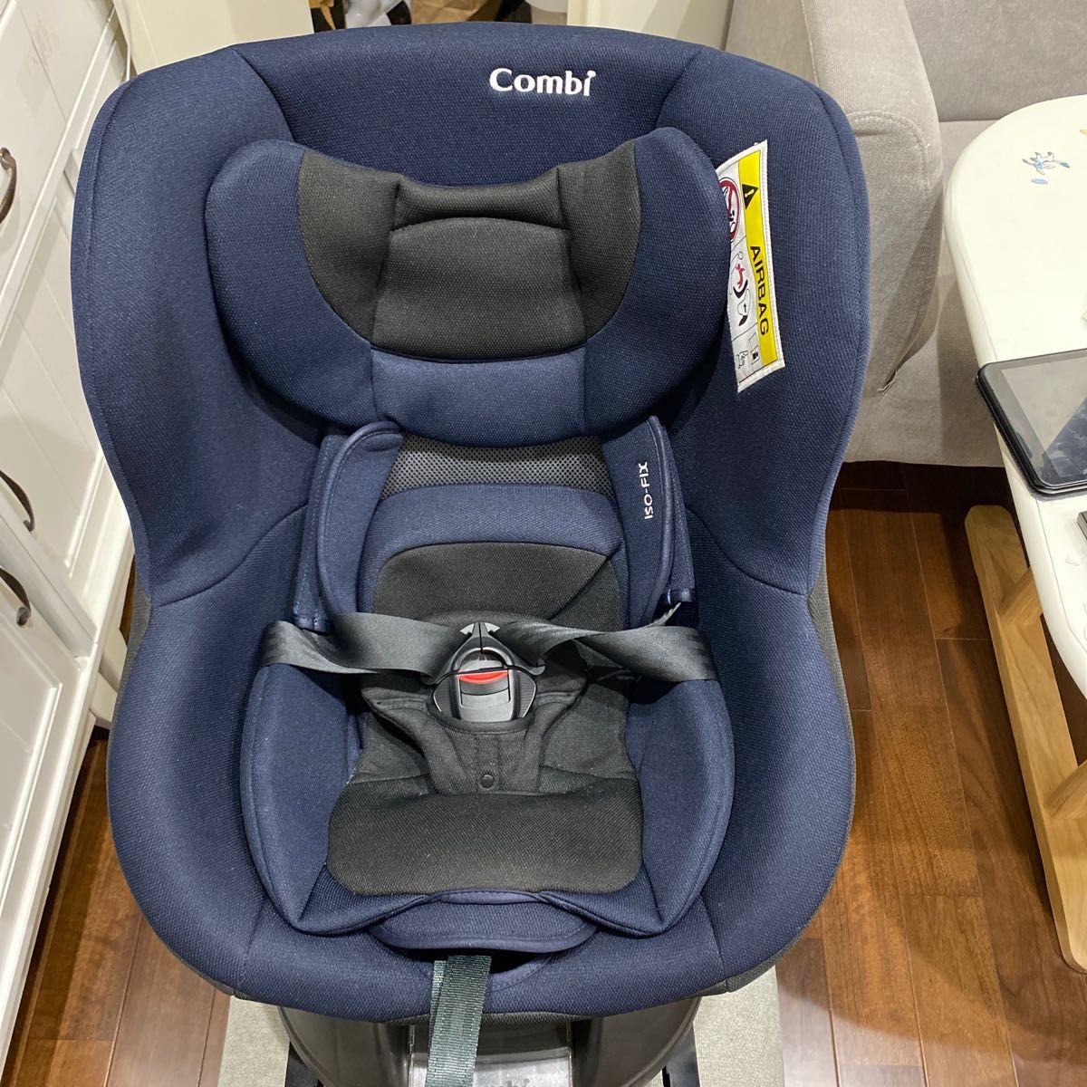 美品 アップリカ クルリラ プロテクト ISOFIX チャイルドシート