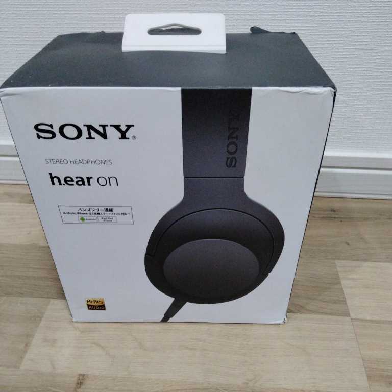 113【新品未開封】FF15 ステレオヘッドホン h.ear on(MDR-100A)ソニー