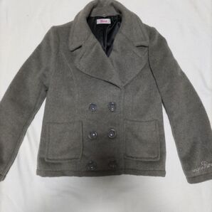 ING First グレー ピーコート 150