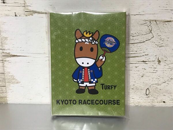 ★未使用 非売品 JRA 京都競馬場 ターフィー メモ帳