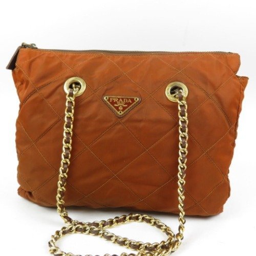 ヤフオク! -「prada プラダ ナイロン チェーンショルダーバッグ」の ...