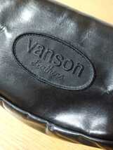 VANSON バンソン ボディバッグ ウエストバッグ ショルダーバッグ _画像2