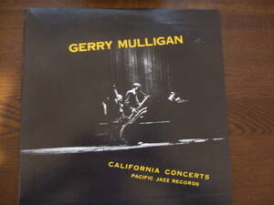 ジェリー・マリガン「カリフォルニア・コンサーツ」CALIFORNIA CONCERTS / GERRY MULLIGAN AND HIS QUARTET PJ-1201