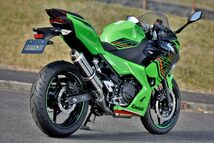 新品 ビームス NINJA400/Z400 (2BL-EX400G/8BL-EX400L)用 R-EVO スリップオン SMB(スーパーメタルブラック) G432-53-P4J BEAMS マフラー_画像3