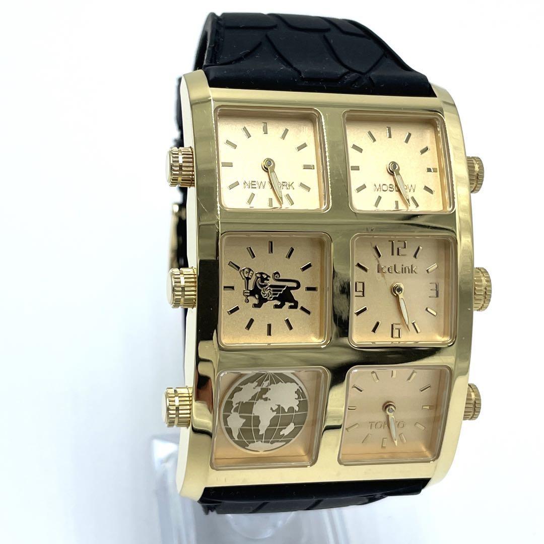アイスリンク　アヴァランチ　4タイム 電池交換済み 腕時計(アナログ) 美品
