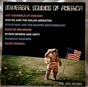 ★Universal Sounds Of America ●1995年UK盤SJR LP 27_David Durrah/Steve Reid/Marcus Belgrave/Byron Morris他