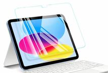 iPad 第10世代 2022 10.9インチ ガラス フィルム 2.5D 液晶保護 ガラスフィルム 0.3mm 耐衝撃 強化ガラス_画像5
