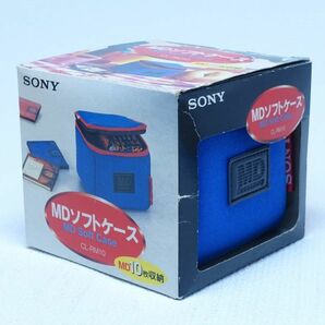 011C 希少 レア 当時物 SONY ソニー 販促品? MDソフトケース MD SOFT CASE CL-RM10 MD10枚収納の画像1