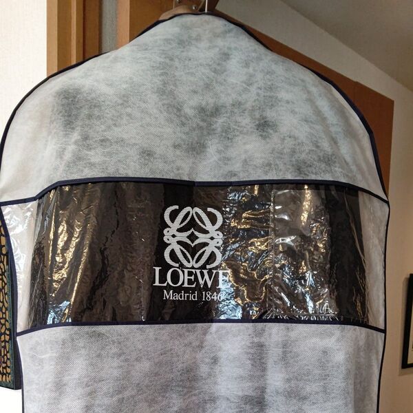 LOEWEムートンファーロングコート40size