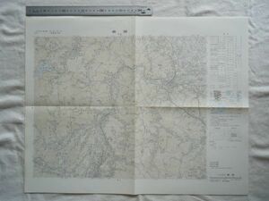 【古地図 昭和50年代】『寄居』五万分一地形図NJ-54-30-16(宇都宮16号)【群馬埼玉 八高線 東武 秩父鉄道 堂平天文台 秩父セメント 長瀞町】