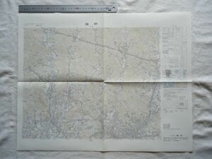 【古地図 昭和50年代】『龍野』五万分一地形図NI-53-20-7(姫路7号)【兵庫鉄道姫新線播但線書写山ロープウェイ 姫路城跡 日ノ本短大姫路工大