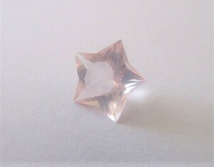 * star shape rose quarts loose 1 point approximately 2ct #1408