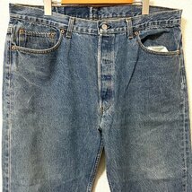 (^w^)b USA製 リーバイス 501 xx 0000 80s 90s ヴィンテージ デニム ジーンズ ジーパン Levi's 脇割 オリジナル ボタン 653刻印 W40 6406EE_画像3