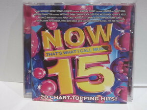 USA盤 CD　NOW 15　NO DOUBT BLACK EYED PEAS BEYONCE NORAH JONES SHERYL CROW blink-182 GOOD CHARLOTTE