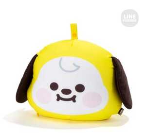 BTS 防弾少年団 BT21公式グッズ LINEフレンズ たっとん ベビー リバーシブルネックピロー CHIMMY ジミン パクジミン JIMIN 