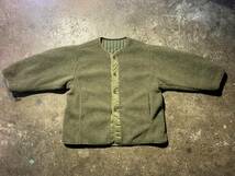 CLANE 22AW REVERSIBLE BOA JACKET 2022AW クラネ リバーシブル ボア ジャケット キルティング 13104-0552_画像2