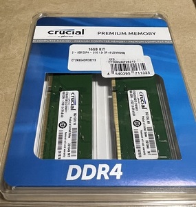 Crucial クルーシャル メモリ CT2K8G4DFD8213 DDR4-2133 PC4-17000 16GB（8GBx2枚組）x2 合計 32GB