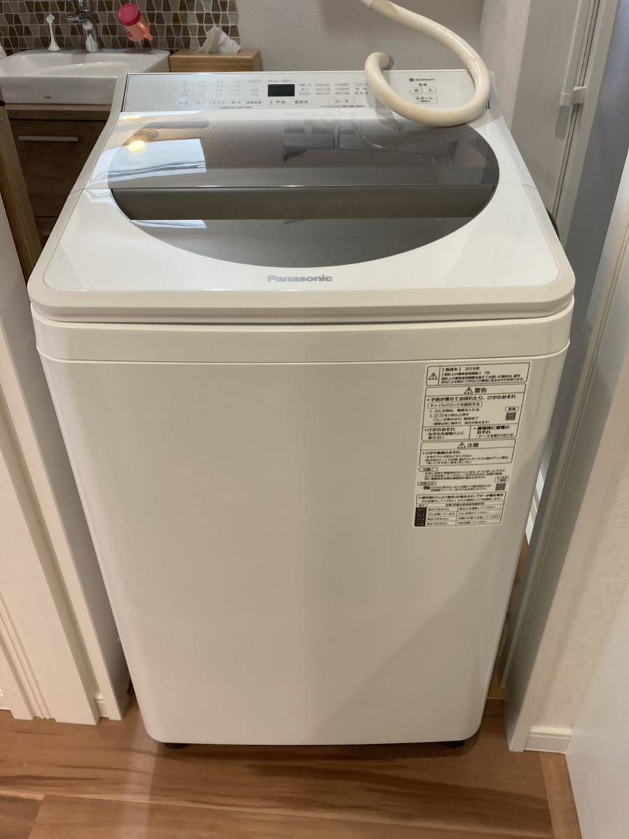 愛知岐阜/送料無料☆パナソニック 8kg 洗濯機 NA-FA80H7 19年製 | www