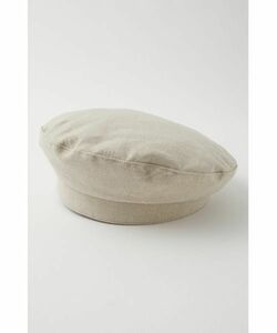 【新品未使用 定価より70%OFF】LINEN COTTON BASIC ベレー moussy リネン コットン ベレー帽