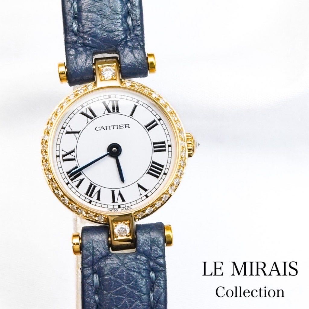 セール】 Cartier - 美品 カルティエ マスト ヴァンドーム ダイヤ