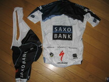 サクソバンク（SAXOBANK）☆2010年モデル・上下セット☆サイズM☆中古_画像2