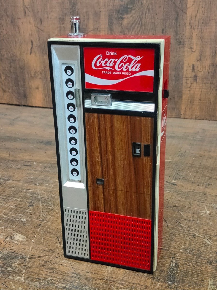 流行 COCA-COLA 自動販売機型 希少レトロ コカ・コーラ自販機引き取り