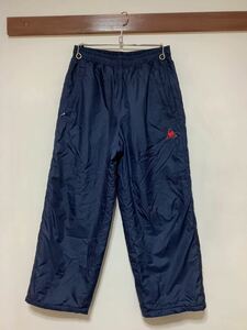 W-952 le coq sportif ルコック 中綿パンツ ウォームアップパンツ M ネイビー トレーニングパンツ