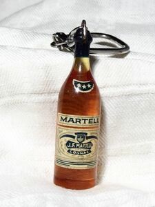 Martel Martel Bourbon Key Holder Cognac Miniac Bottle France Antique