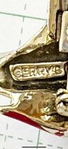 K ★レア★　海外製　刻印有り　GERRY’S　ゲーリーズ　ブローチ　74　汚れあり　送料185円～　アンティーク　ヴィンテージ_画像3