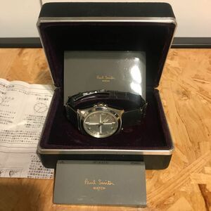 ポールスミス 腕時計　Paul Smith メンズ腕時計　クローズドアイズクロス　サイズ調整可能　部品説明書付属