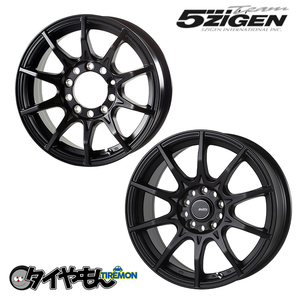 5ZIGEN ブラックマンGI 17インチ 5H114.3 7J +35 1本 ホイール マットブラック ハブ径73.1 RAV4・デリカD5 他