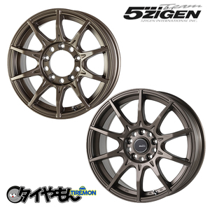 5ZIGEN ブラックマンGI 16インチ 5H139.7 5.5J +20 2本セット ホイール マットブロンズ ハブ径108.5 ジムニー