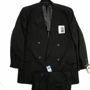  новый товар супер-скидка формальный двубортный костюм выставить лаковый чёрный. чёрный kanebo размер A3. одежда траурный костюм праздничные обряды регулировщик шт. место покрой шерсть 100%