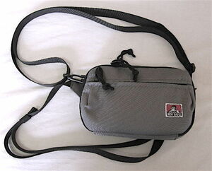 * new goods * Ben tei screw waist bag / shoulder bag gray BDW-8223