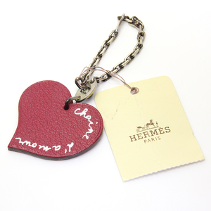  прекрасный товар Hermes Valentine Heart кольцо для ключей брелок для ключа HERMES