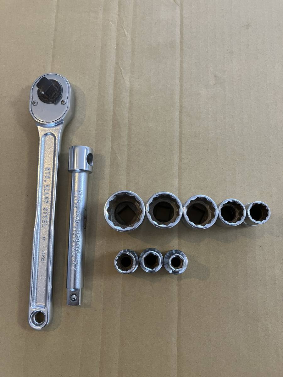 ヤフオク! -ktc ソケットセットの中古品・新品・未使用品一覧