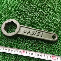 SANEI　砥石交換用レンチ　41ｍｍ　片口メガネレンチ　25.4　1インチボルト　高速切断機　三栄鉄工所　昭和電機　SHOWA　マツモト_画像1