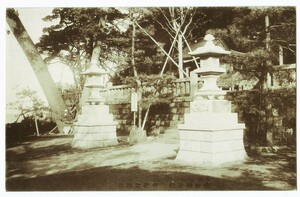 神奈川 真鶴 貴船神社 御大典記念の灯籠