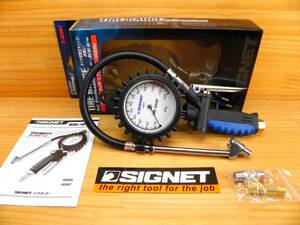 sig net tire gauge air gauge 0~1200Kpa SIGNET 46967 large car agriculture machine heavy equipment for 