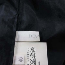 デヴィジオ DESVISIO タイトスカート ひざ丈 40 黒 ブラック /YI ■MO レディース_画像5