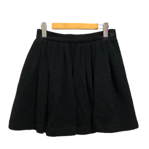  Ray Beams Ray Beams flair skirt gya The - mini height wool .0 black black lady's 