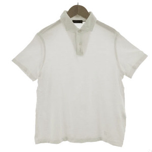 コーネリアーニ CORNELIAN ID ポロシャツ 半袖 イタリア製 コットン ホワイト 白 46 メンズ